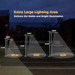 Franjulia 240W Dusk to Dawn LED Parking Lot Lights