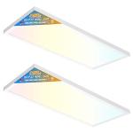 Allsmartlife 24W Dimmable LED Flat Panel Light 2-Pack
