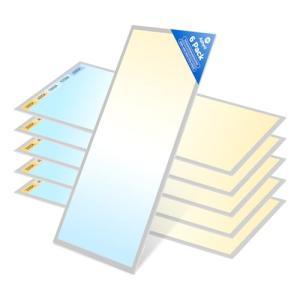 Aphyni 6-Pack 2x4 Dimmable LED Panel Lights