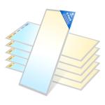 Aphyni 6-Pack 2x4 Dimmable LED Panel Lights