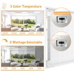 OKQ 2x4 LED Ceiling Light Panel, 4 Pack