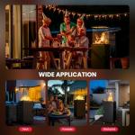 Pamapic 41,000 BTU Propane Patio Heater