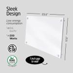 EconoHome 250W Electric Wall Heater with Thermostat