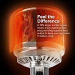 Portable Outdoor Propane Patio Heater with Wheels