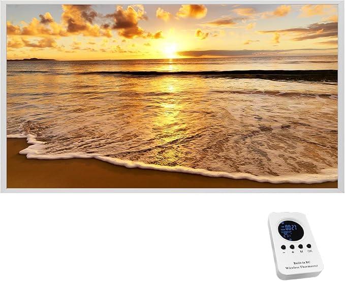 Indoor Infrared Wall-Mounted Space Heater 600W