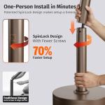 EAST OAK 50,000 BTU Propane Patio Heater