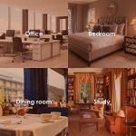 Indoor Infrared Wall-Mounted Space Heater 600W