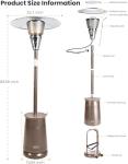 Mars 50,000 BTU Portable Propane Patio Heater