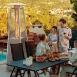 OLIXIS 48000 BTU Propane Patio Heater with Wheels