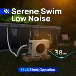 AQUASTRONG Electric Pool Heat Pump for All Pools