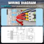 JURPLIX 5.5KW Electric Pool Heater with Thermostat