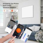 FrauSonne 350W Infrared Wall-Mounted Space Heater