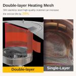 EAST OAK 48,000 BTU Patio Outdoor Heater