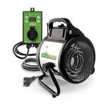 BioGreen Electric Greenhouse Heater with Thermostat