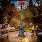 Portable Outdoor Propane Patio Heater with Wheels