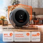 Spider Farmer 530W Grow Tent Heater with Timer