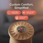 Ceramic Heater for Bedroom and Living Room