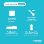 Intex Solar Mat Pool Heater, 47" x 47