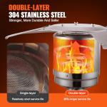 VEVOR 50000BTU Outdoor Propane Patio Heater