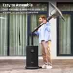 EAST OAK 55,000 BTU Patio Heater with Table