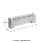 EZ-HEAT 1,500W Adjustable Thermostat Baseboard Heater