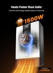 GiveBest 1500W Smart Wall Heater with Timer