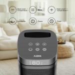 1500W Portable Ceramic Space Heater with Remote
