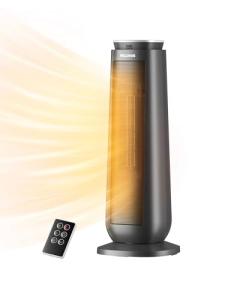 Pelonis 1500W Ceramic Tower Space Heater with Remote