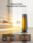 Pelonis 1500W Ceramic Tower Space Heater with Remote