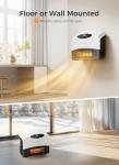 GiveBest WiFi Electric Wall Heater with Remote Control