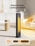 PELONIS 30” Ceramic Tower Heater with Remote Control