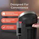 Lasko 1500W Oscillating Ceramic Tower Heater with Remote