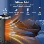 WINHL Electric Space Heater with Remote and Thermostat