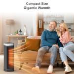 WINHL Electric Space Heater with Remote and Thermostat