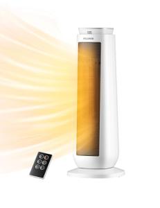 PELONIS 23” Oscillating Ceramic Heater with Remote
