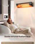 Dr. Infrared Portable Infrared Space Heater, Black