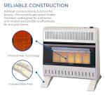 ProCom 30,000 BTU Ventless Infrared Gas Heater
