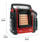 Portable 9,000 BTU Buddy Radiant Propane Heater