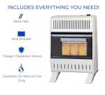 ProCom 18,000 BTU Infrared Ventless Gas Heater