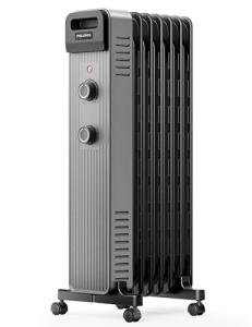 Pelonis 1500W Oil-Filled Radiator Heater, 3 Modes
