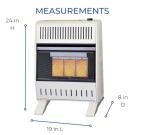 ProCom 18,000 BTU Infrared Ventless Gas Heater