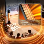 1500W Infrared Patio Heater with Remote Control