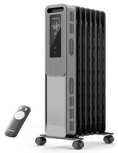 PELONIS Electric Oil Filled Radiator Heater with Remote