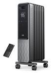 DREO 1500W Electric Oil Radiator Heater with Remote
