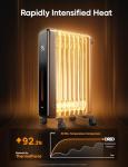 DREO 1500W Oil Filled Radiator Heater with Remote