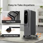 Hykolity 1500W Oil Filled Radiator Heater