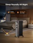 Pelonis 1500W Oil-Filled Radiator Heater, 3 Modes