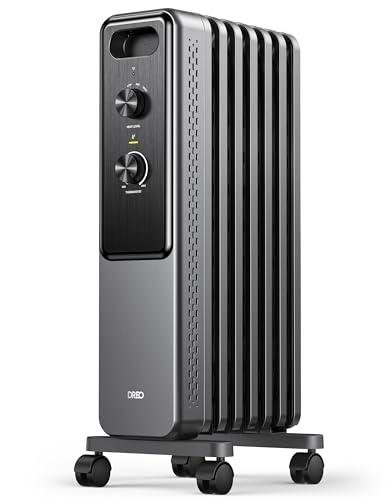 Dreo 1500W Oil-Filled Radiator Heater for Large Rooms