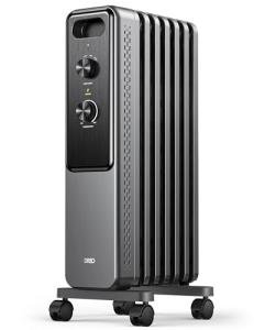 Dreo 1500W Oil-Filled Radiator Heater for Large Rooms