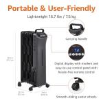 Amazon Basics Portable Oil Heater with Remote Control